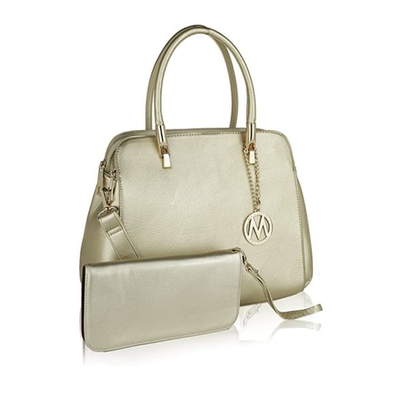 Mirella Women's Designer Handbag w/Matching Wallet - Picture 3 of 4